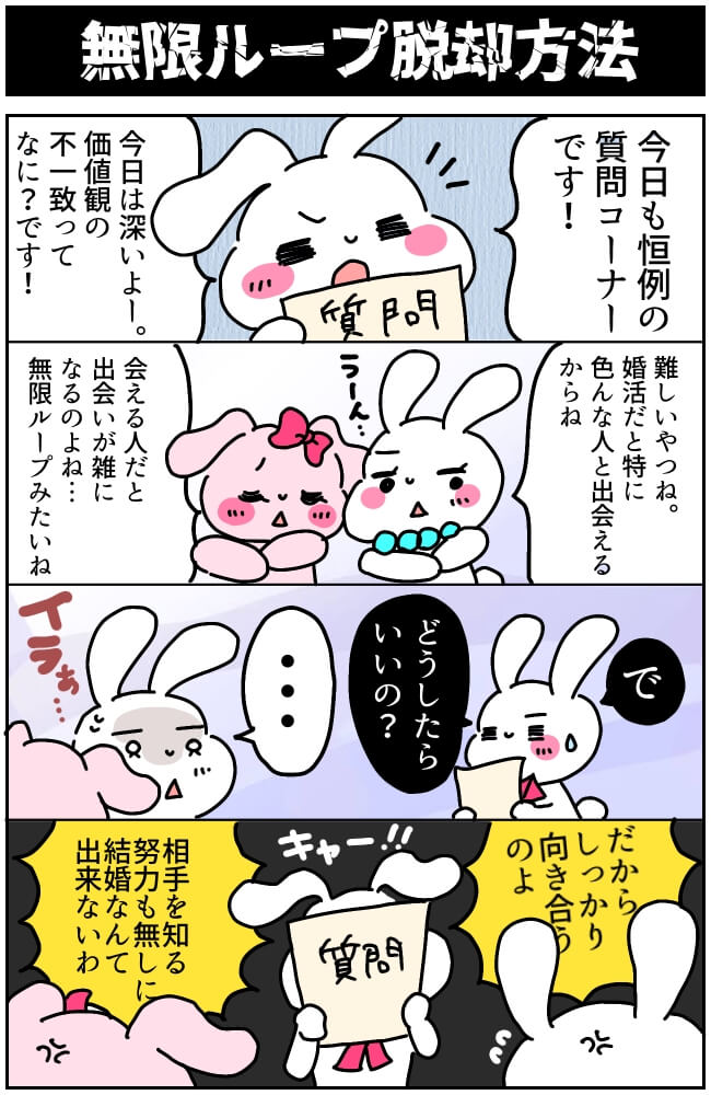 婚活中に価値観の不一致でフラれる！