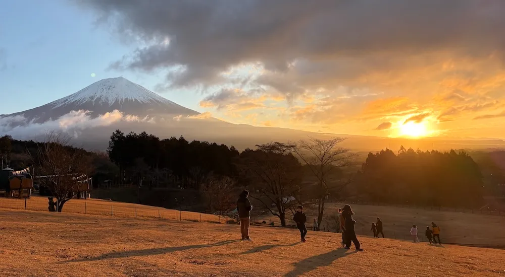 初日の出、富士山の絶景スポット！